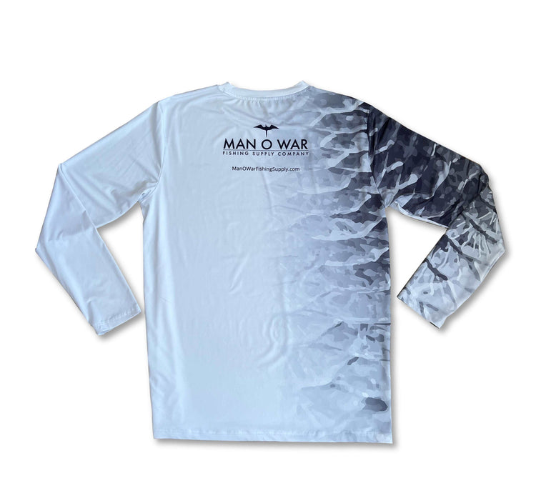 UPF 50 Performance Fishing Shirt - Scales Line