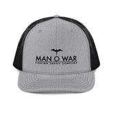 Man O War Embroidered Trucker Hat