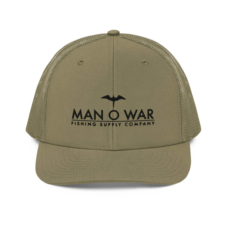 Man O War Embroidered Trucker Hat