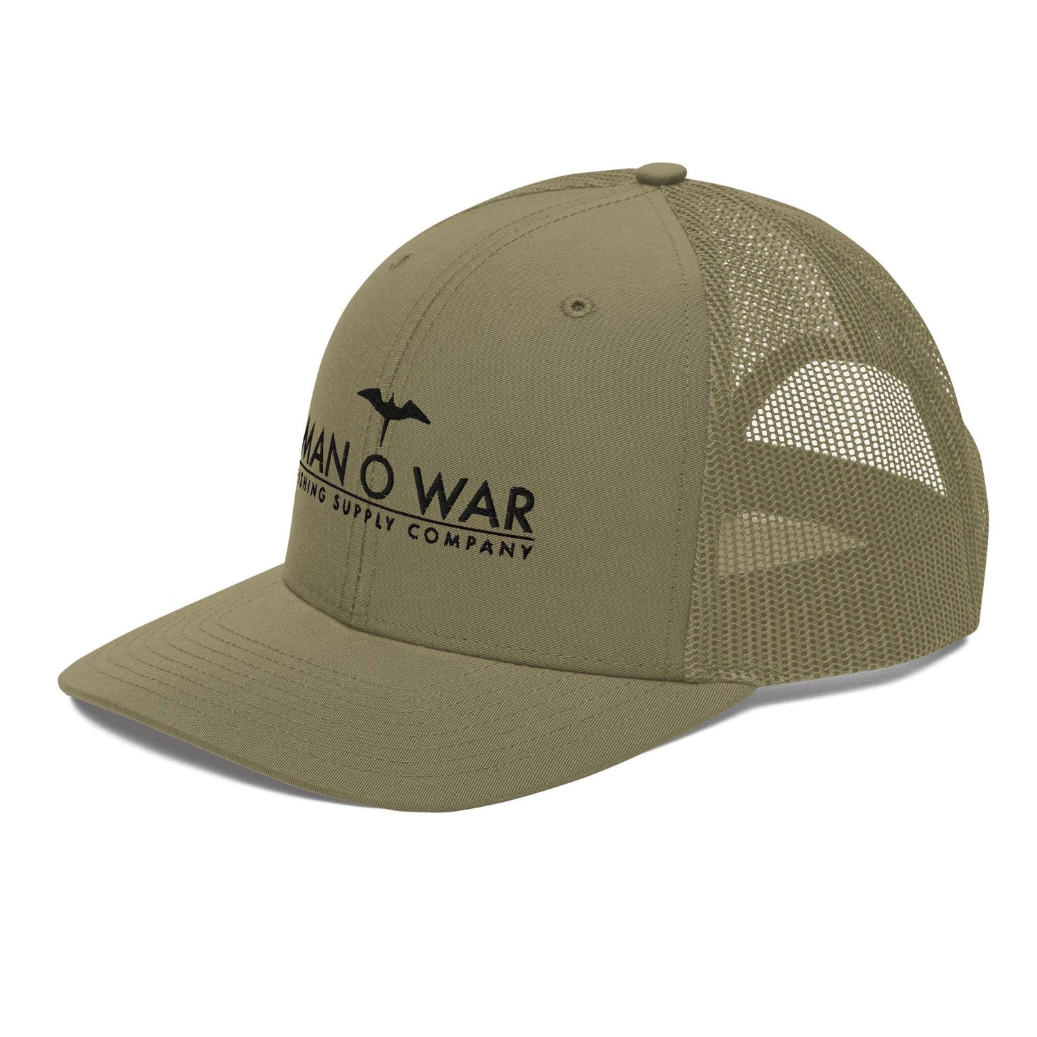 Man O War Embroidered Trucker Hat