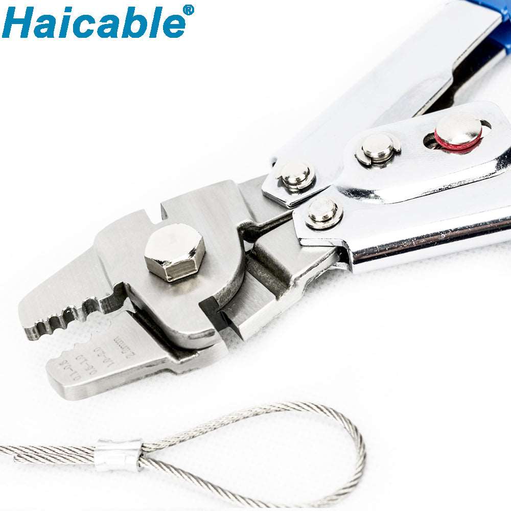 JSHANMEI Fishing Crimping Pliers Hand Crimper Wire Cutters Fishing Leader  Cri ⋆ AMQM Recambios