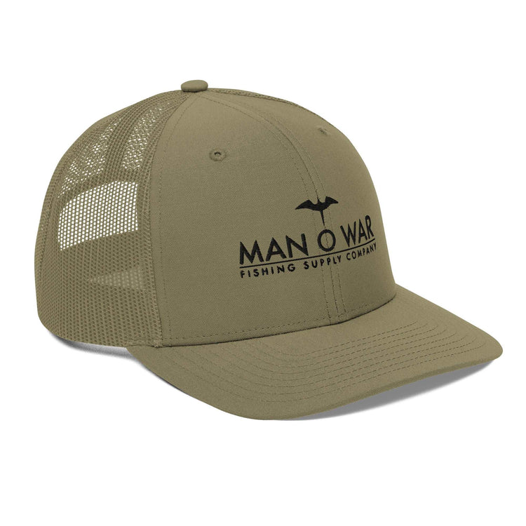Man O War Embroidered Trucker Hat