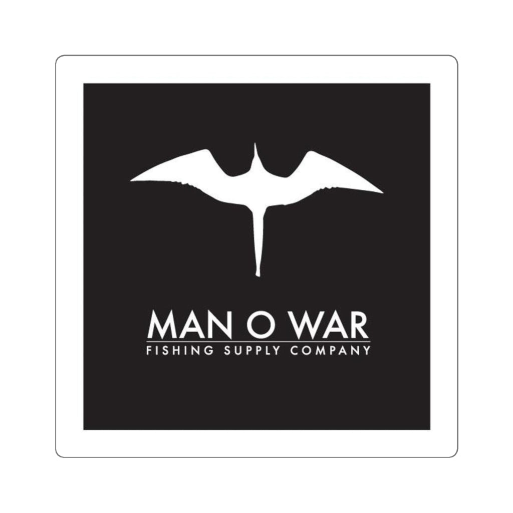 Man O War Fishing Supply Square Stickers – Man O War Fishing Supply Company